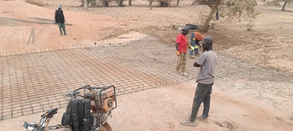 Ferraillage de fondation et de dalle réalisé par MOHA COM SARL