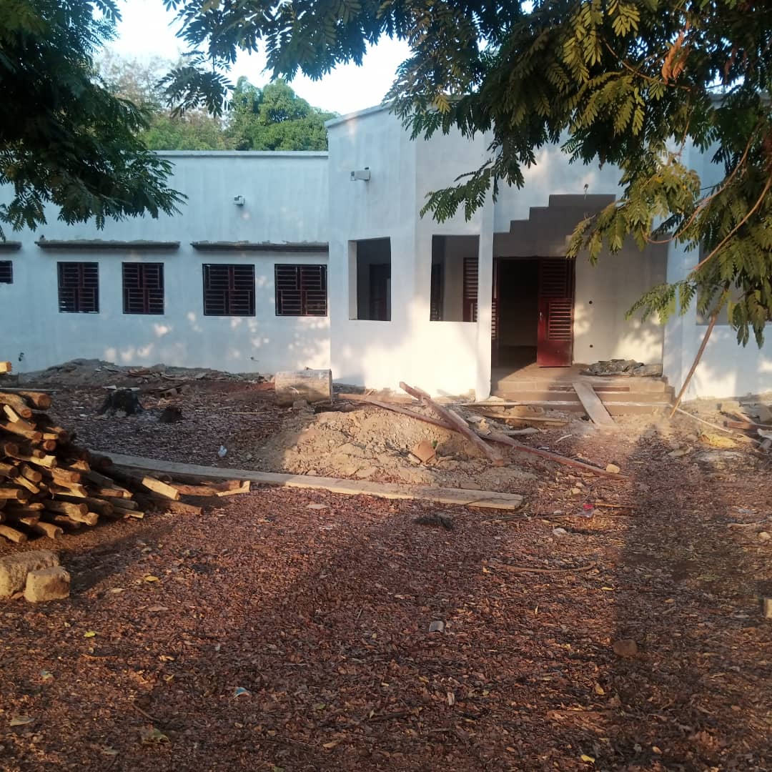 Chantier de construction mene par MOHA COM SARL au Mali