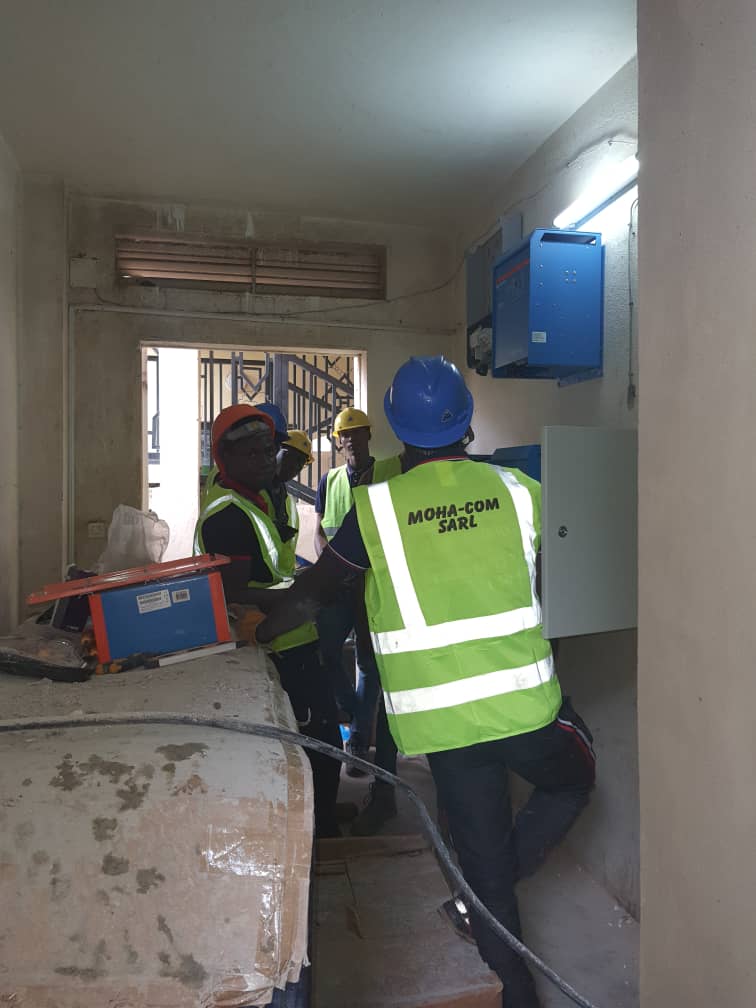 Installation electrique HTA BT realisee par MOHA COM SARL au Mali