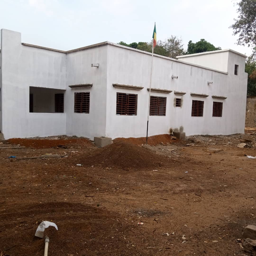 Bâtiment achevé et livré par MOHA COM SARL au Mali