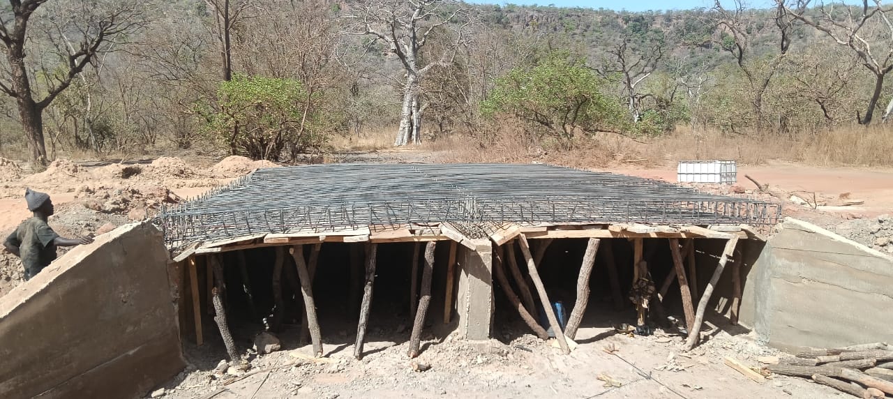 Ouvrage de franchissement et de drainage réalisé par MOHA COM SARL